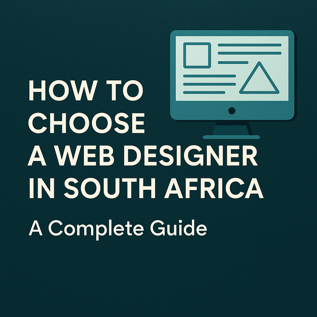 How to Choose a Web Designer in South Africa: A Complete Guide